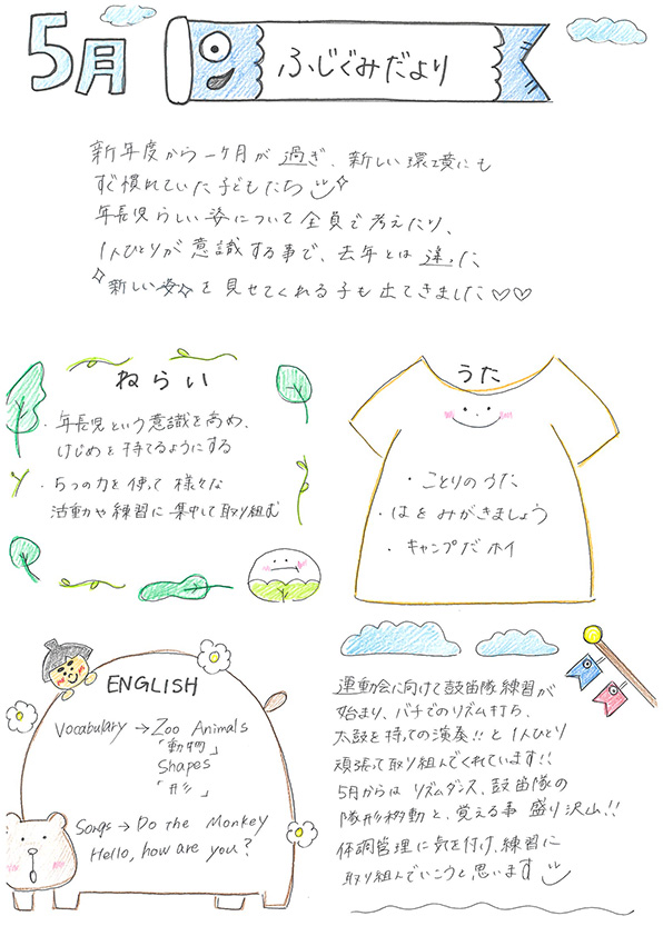 ふじぐみだより